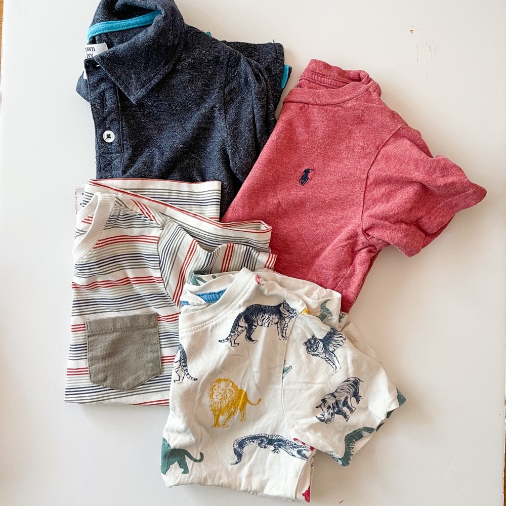 4T boys short sleeve tshirt lot